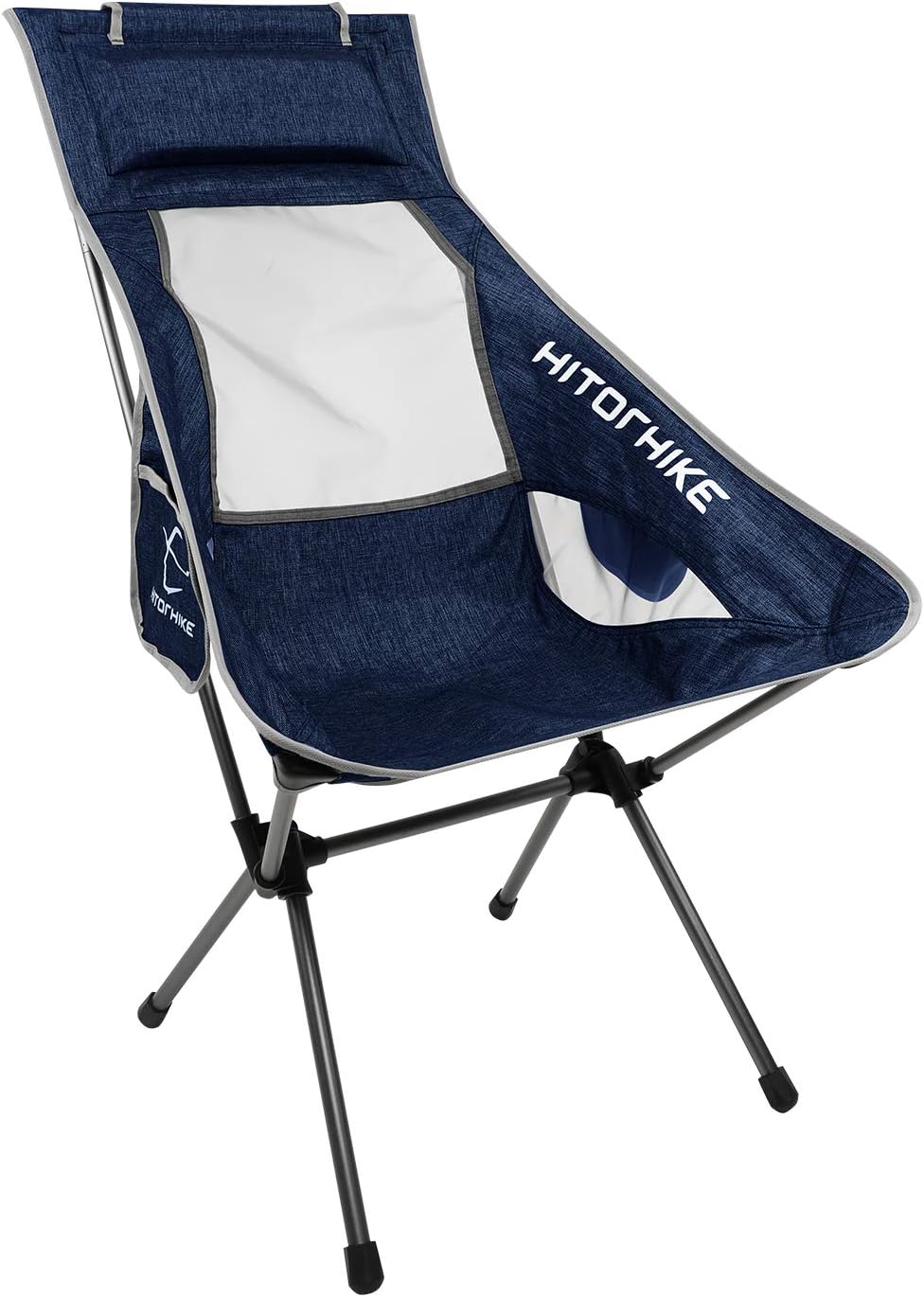Ultralight High Back Folding Camping Chair with Nylon Mesh Headrest I304