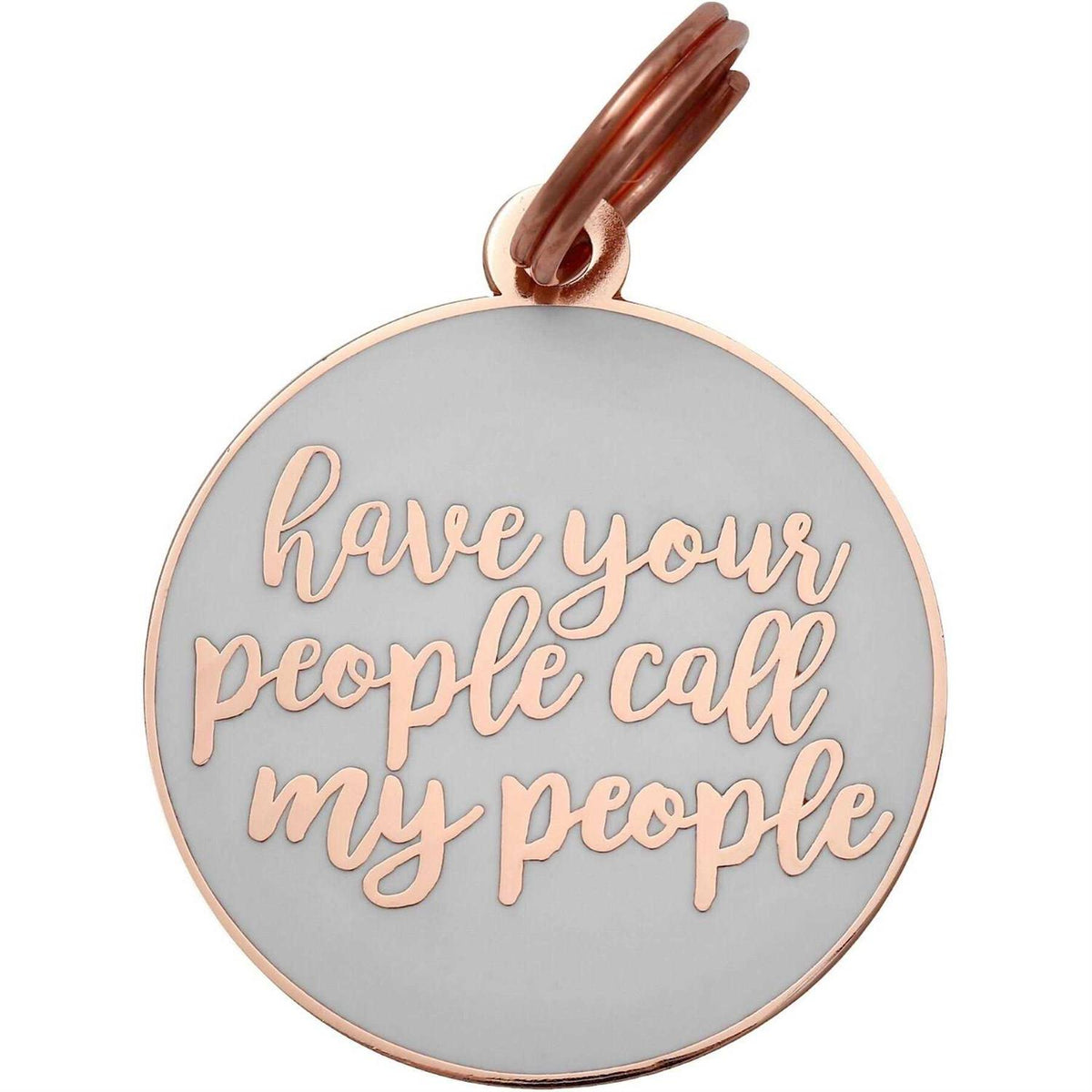 Rose Gold Pet ID Tag F92327
