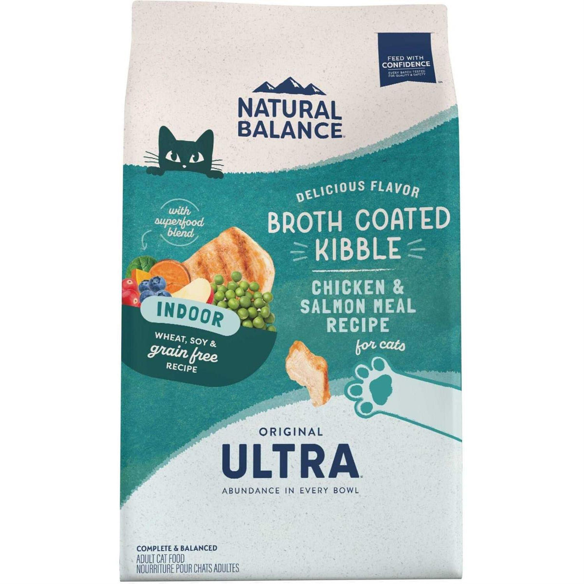 Dry Cat Food Indoor Chicken & Salmon Meal C663708