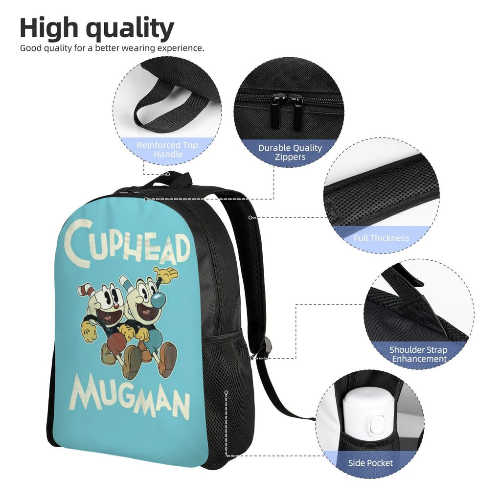 Lightweight Unisex Daypack Backpack H1750