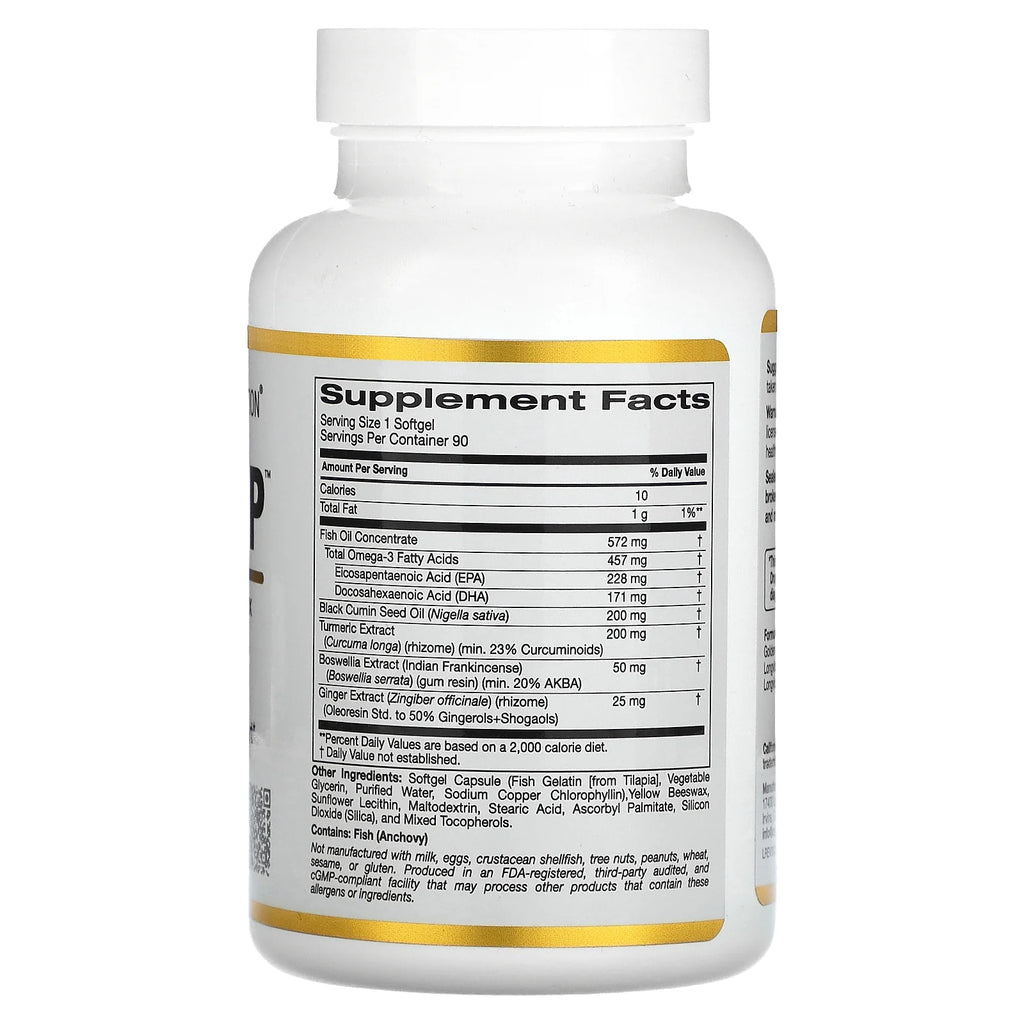Curcumin UP 90 Fish Gelatin Softgels U304317