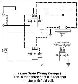 12V Winch Motor H7073