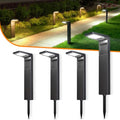 Solar Pathway Lights 4pack, Warm White and Cool White Light G61759