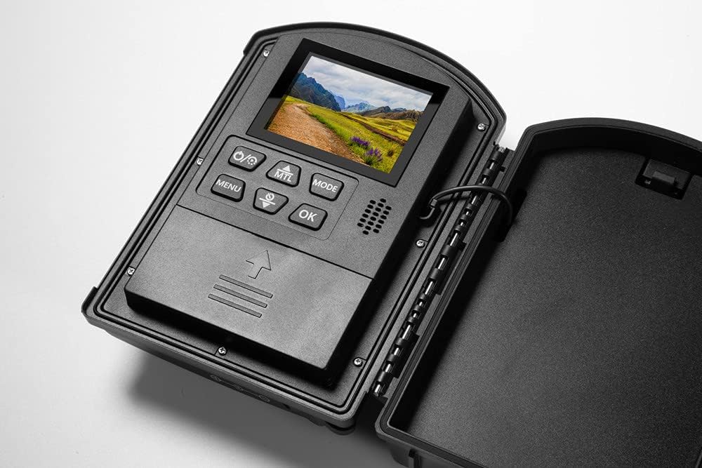Time Lapse Camera Built-in Microphone & Speaker FullHD Battery Operated Black R631725