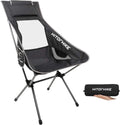 Ultralight High Back Folding Camping Chair with Nylon Mesh Headrest I304