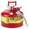 Red Safety Can with Flexible Spout N222
