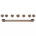 Brushed Copper Gas Range Handle and Knob Kit R53355