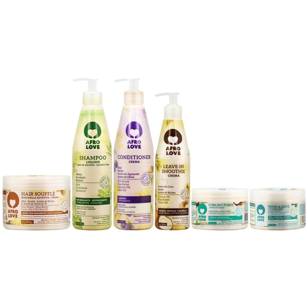 All in One Combo Shampoo Conditioner Souffle Leave-In Q873498