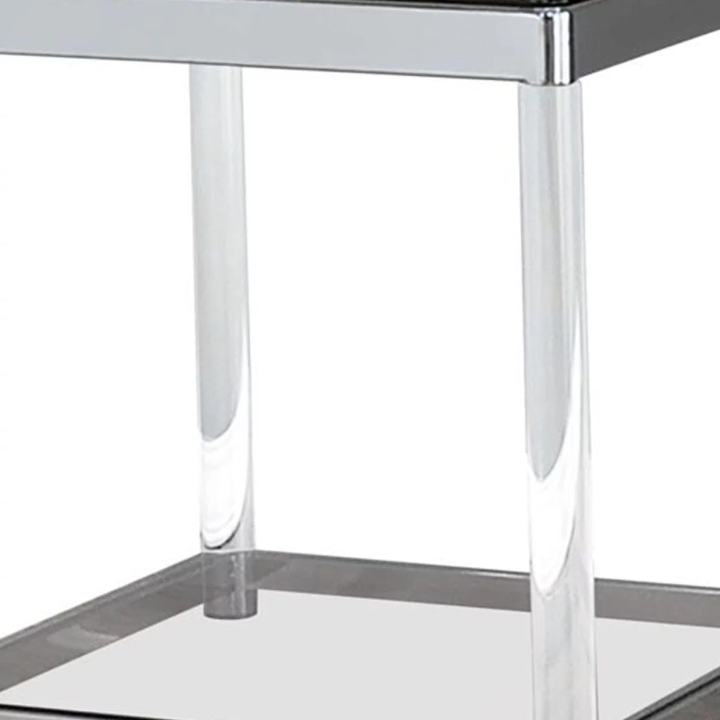 Glass Top End Table P47743