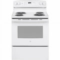 White Natural Gas Electric Range D213696