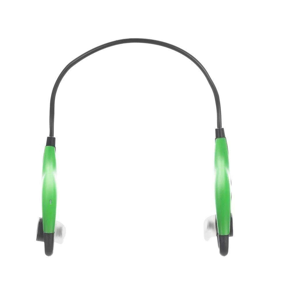 Green Bluetooth Headphones Q44677