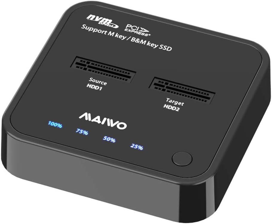 2 Bay M.2 NVMe Docking Station T43954
