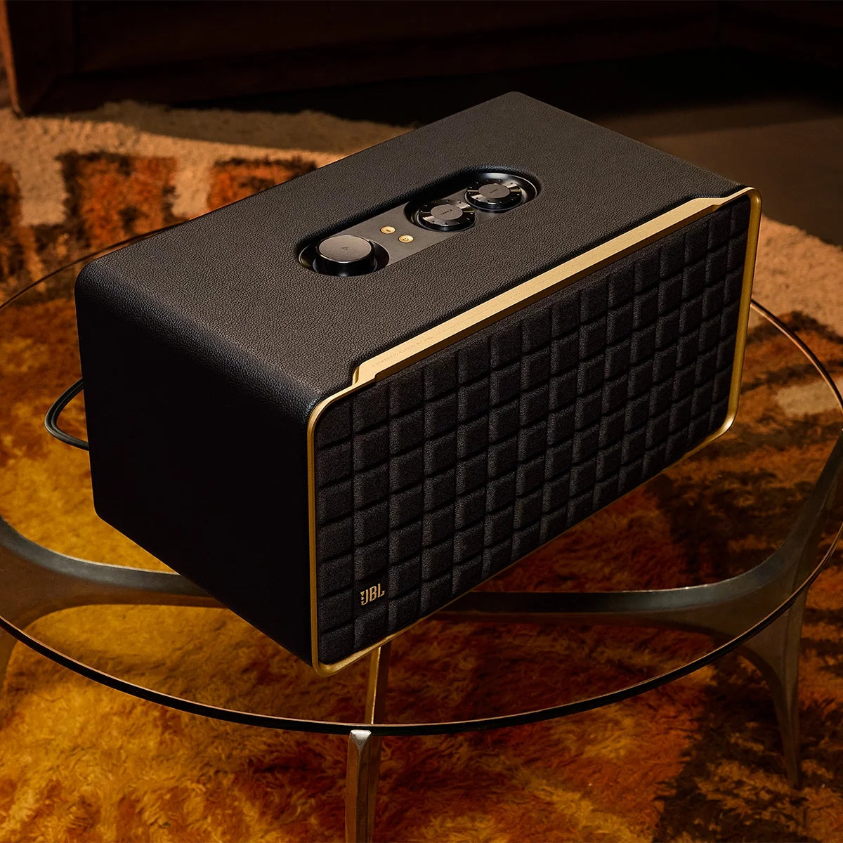 Black/Gold Wireless Bluetooth Speaker P285305
