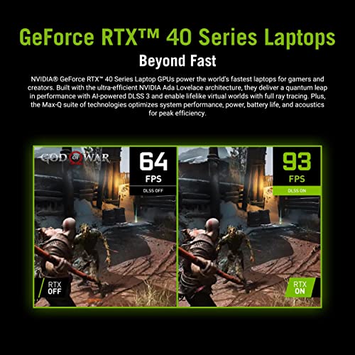 17.3" QHD 240Hz Gaming Laptop, GeForce RTX 4070, AMD Ryzen 9, 16GB DDR5, 1TB PCIe SSD, Eclipse Gray P9522