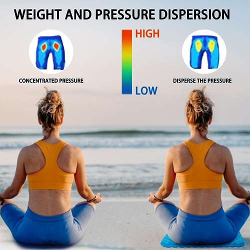 Thick Extra Large Gel Seat Cushion with Non-Slip Cover M654