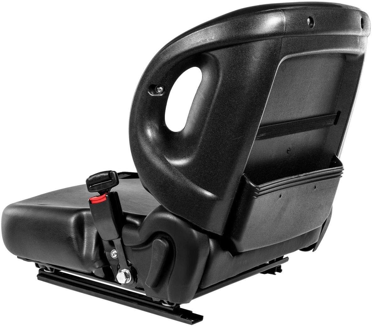 Universal Replacement Forklift Seat with Retractable Seat Belt Switch E5609