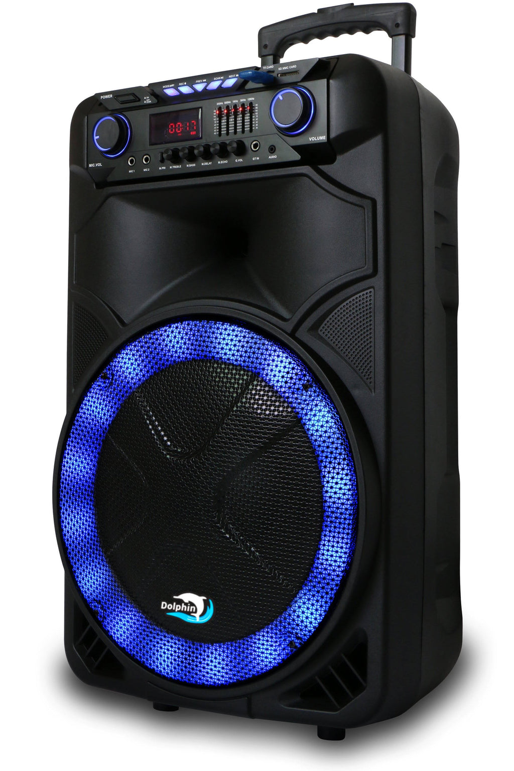 Rechargeable Bluetooth Tailgate Speaker with LEDs O9515