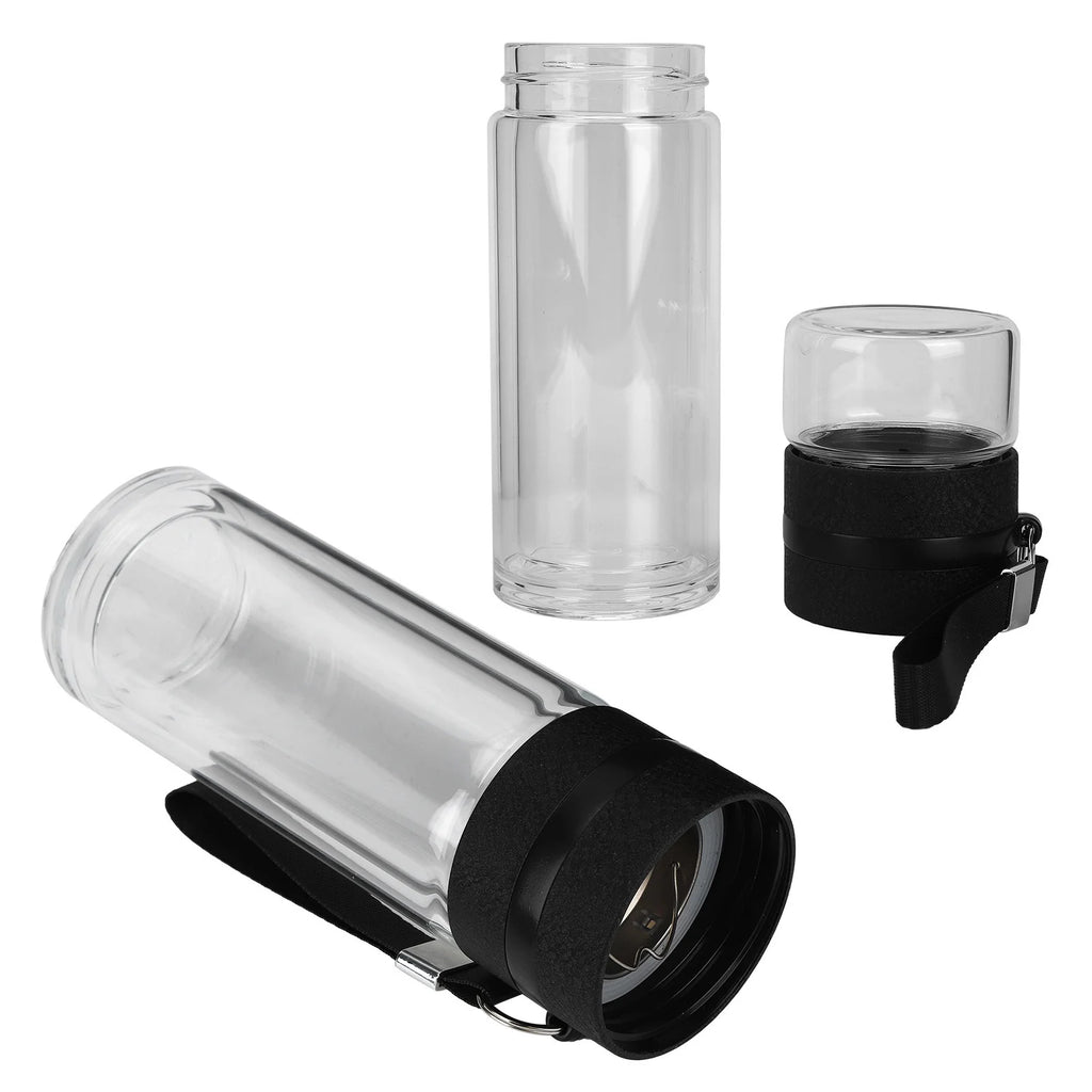 Double Walled Glass Tea Infuser Bottle W165119