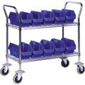 Yellow Mobile Wire Utility Cart J95037
