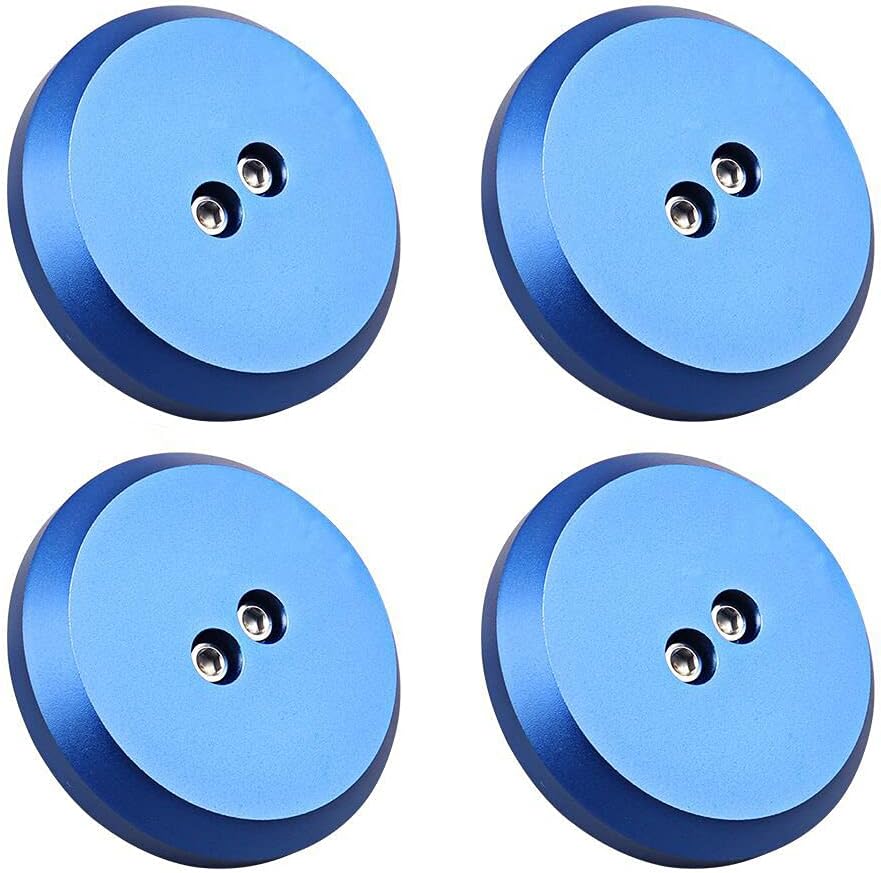 Jack Pad Adapter Blue Billet Anodized Aluminum Floor Jack Pad Pack of 2 B184
