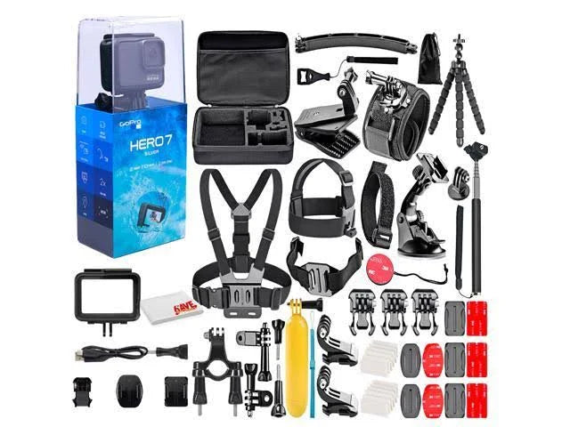 4K Waterproof Action Camera with 50 Piece Accessory Kit P6104