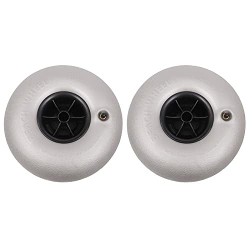 2-Pack PVC Inflatable Beach Wheels Tires H44427