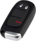 2 Smart Key Fob for 2014-2018 Jeep Cherokee Keyless Entry Remote Start Pack of 2 A69222