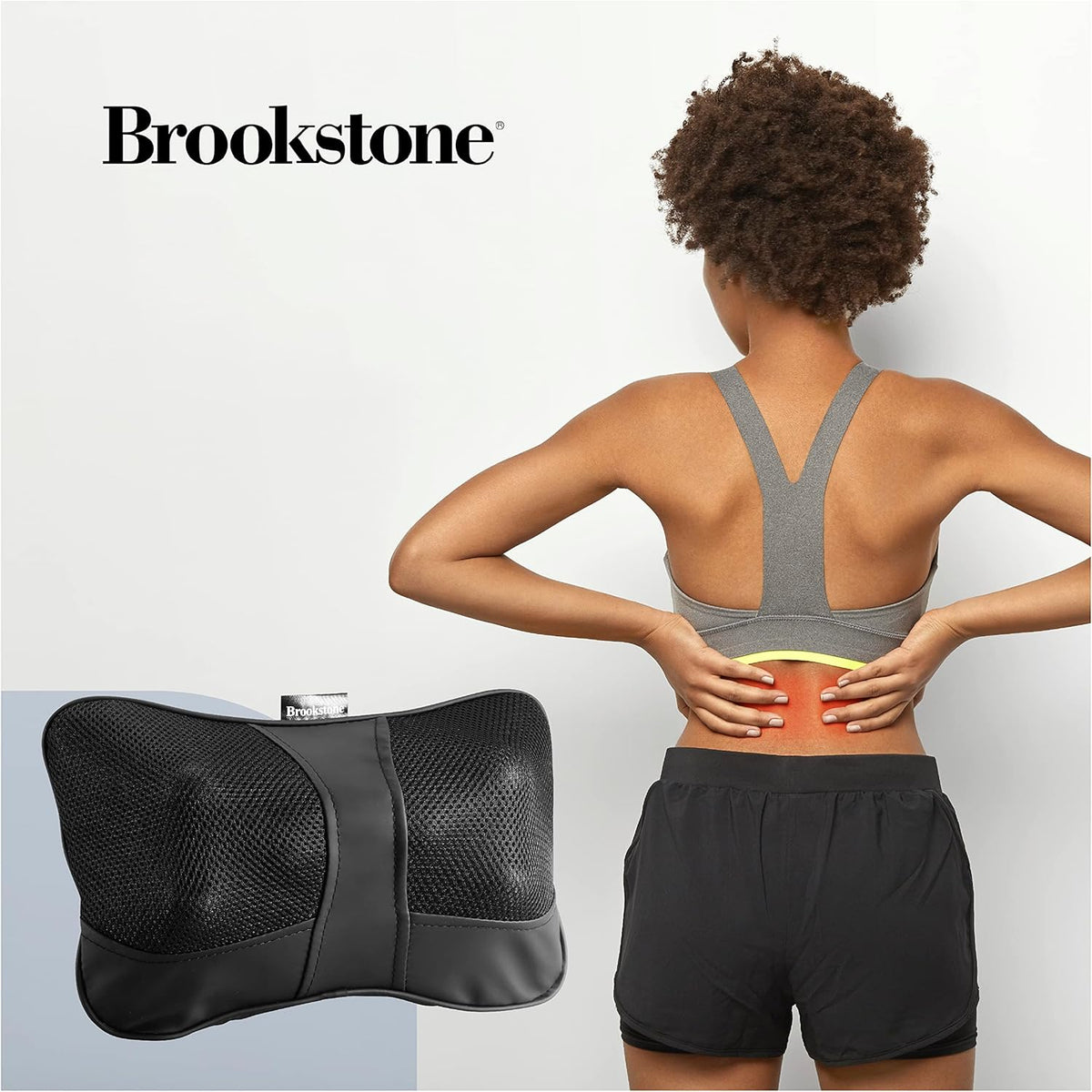 Deep Kneading Massage Pillow with Heat O664
