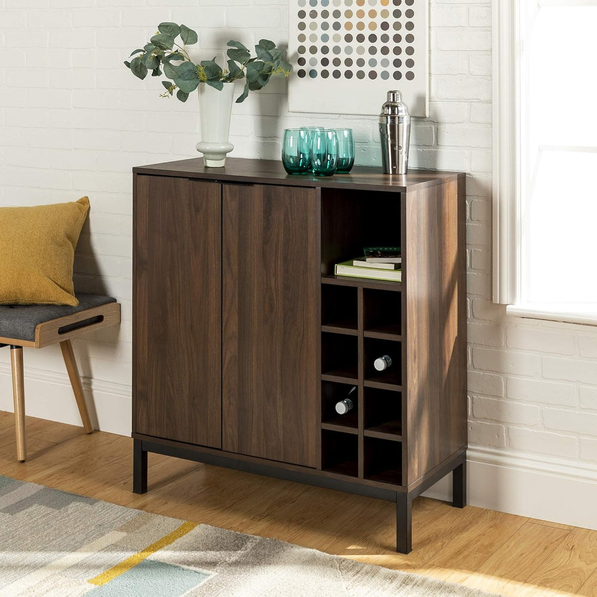 5-Shelf Metal Bookcase N85544