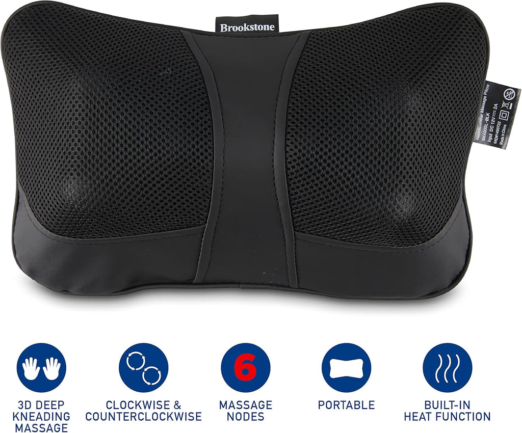 Deep Kneading Massage Pillow with Heat O664