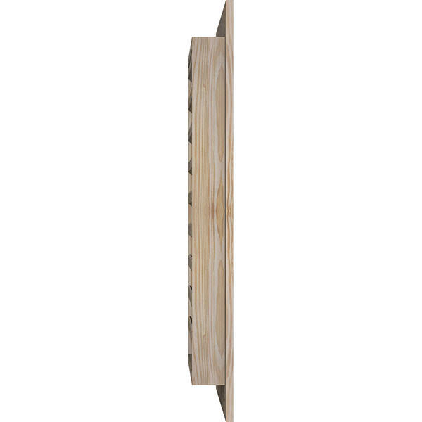 Unfinished Smooth Pine Gable Vent R659596