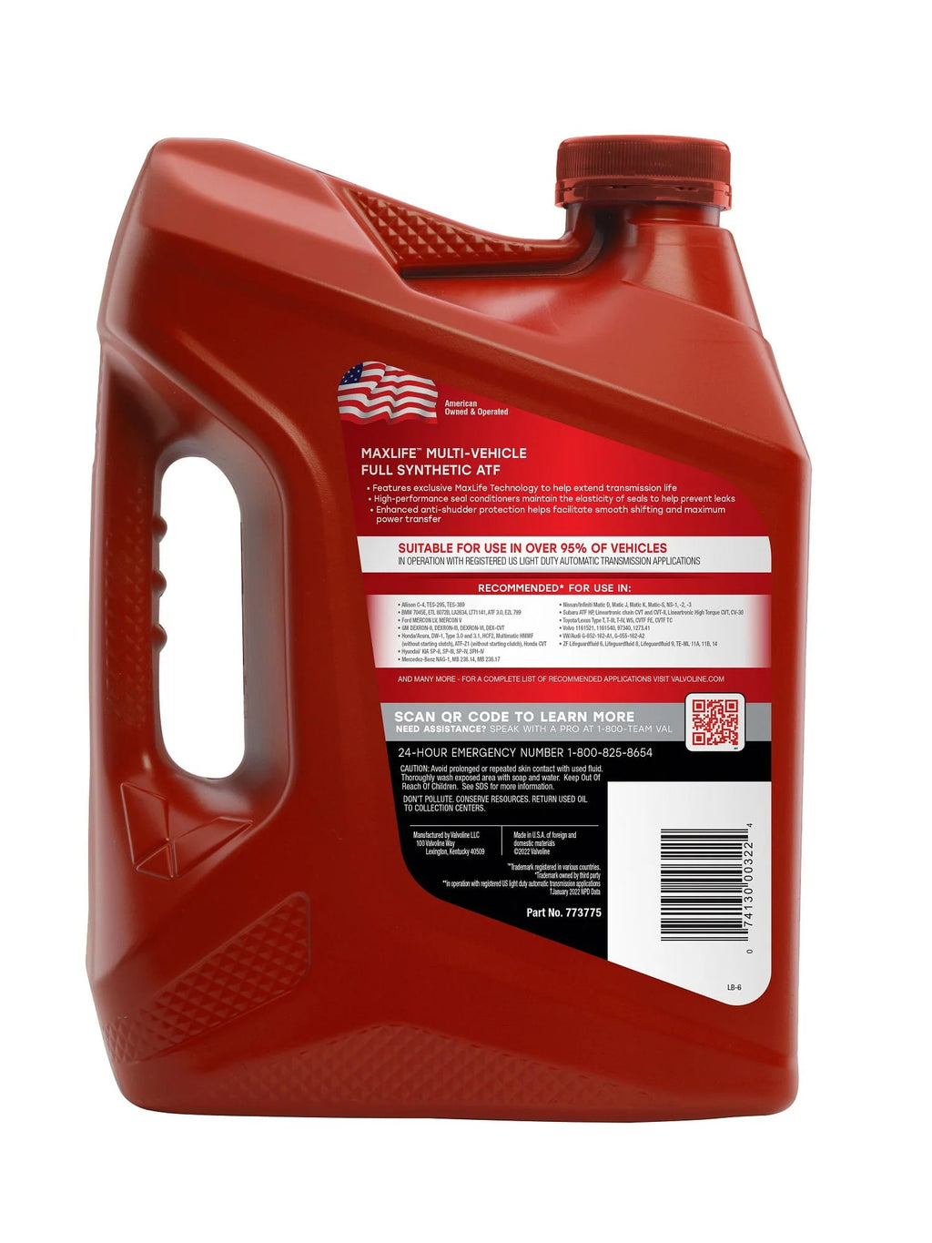 Full Synthetic Automatic Transmission Fluid 1 GA M88342