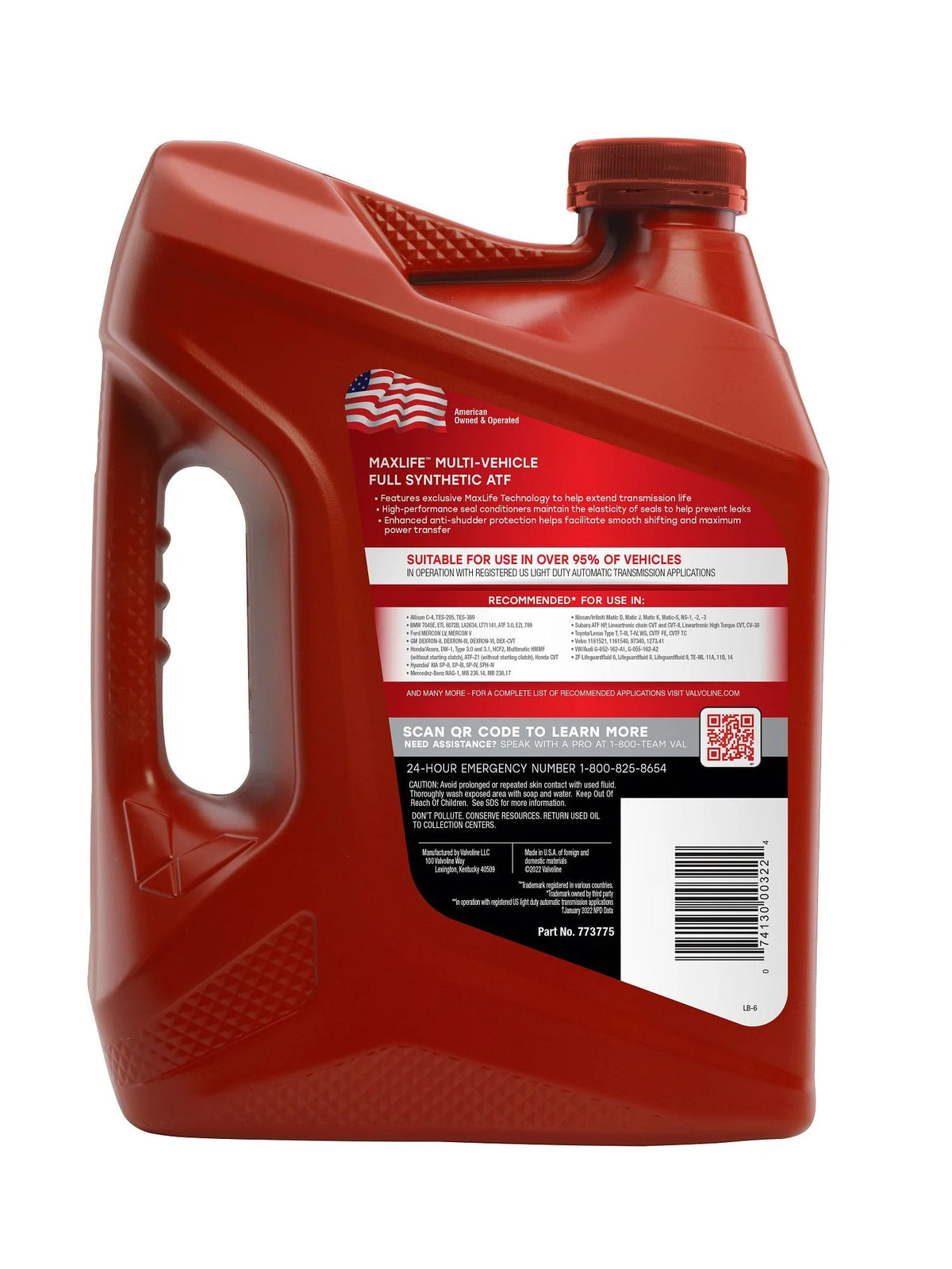 Full Synthetic Automatic Transmission Fluid 1 GA M88342