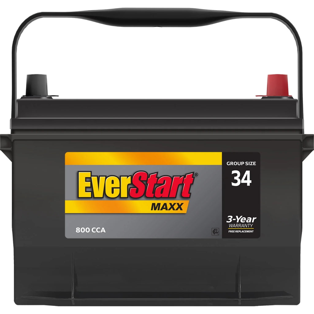 Group Size 34 12 Volt 800 CCA Lead Acid Automotive Battery B86806