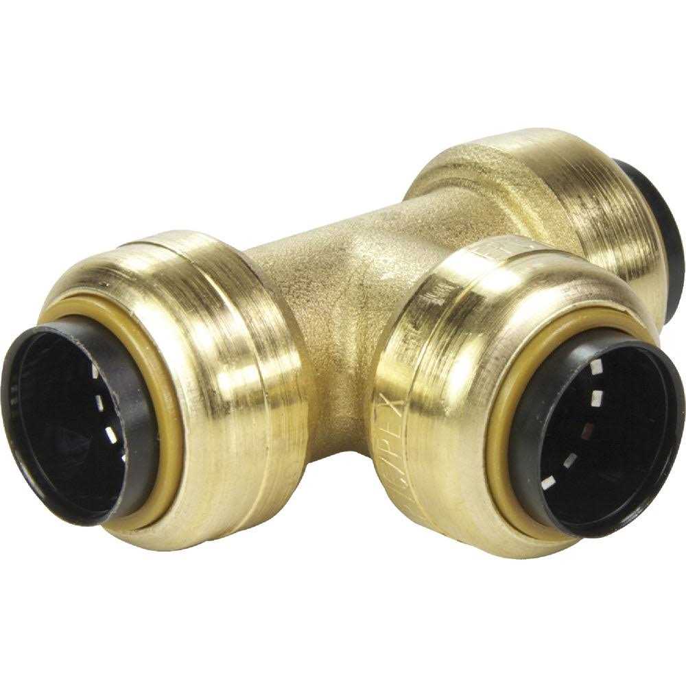 Push-to-Connect Tee 1/2 In. x 1/2 In. x 1/4 I5277