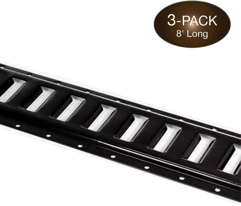 8-ft Galvanized Steel E Track Tie-Down Rail B1916