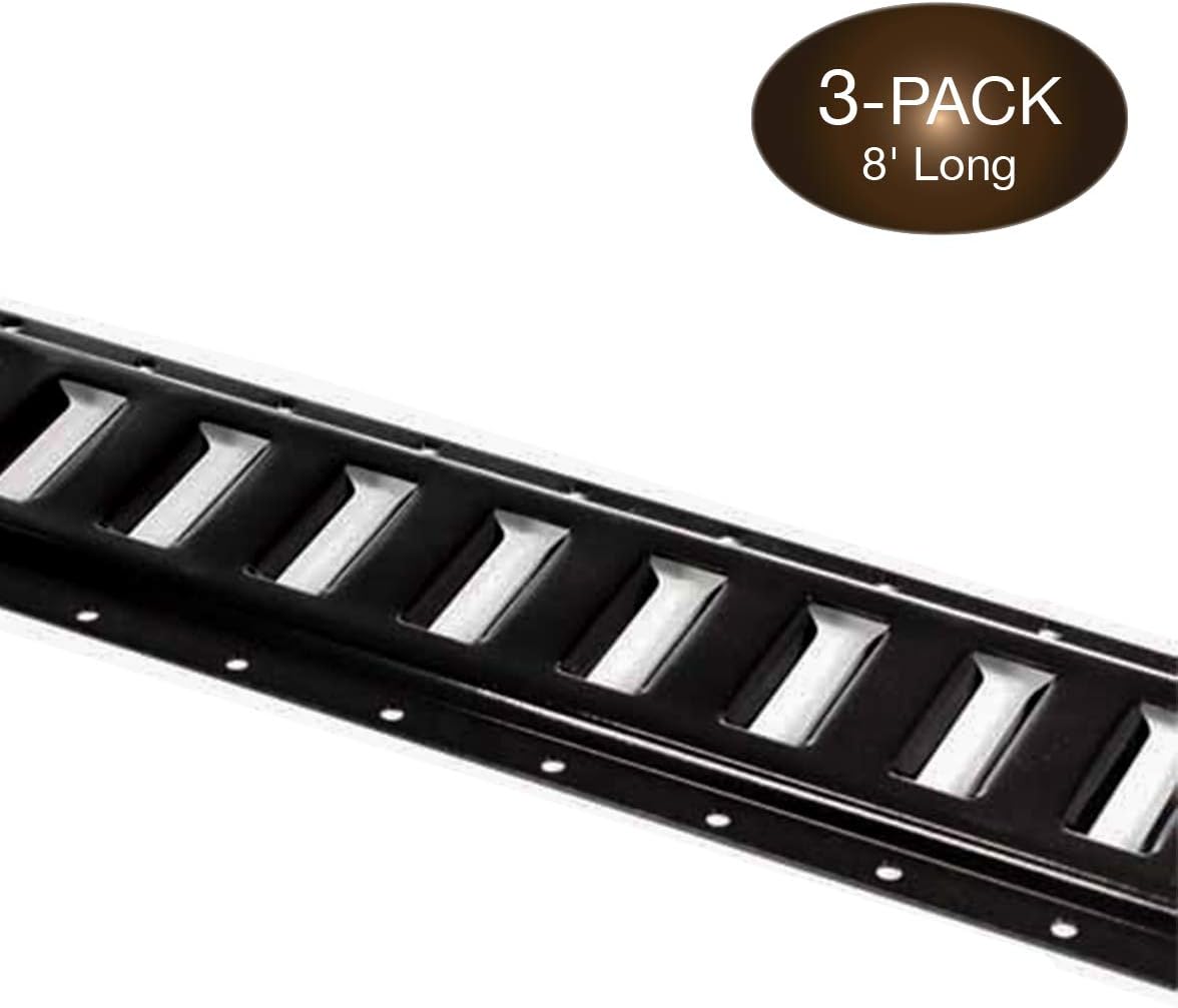 8-ft Galvanized Steel E Track Tie-Down Rail B1916