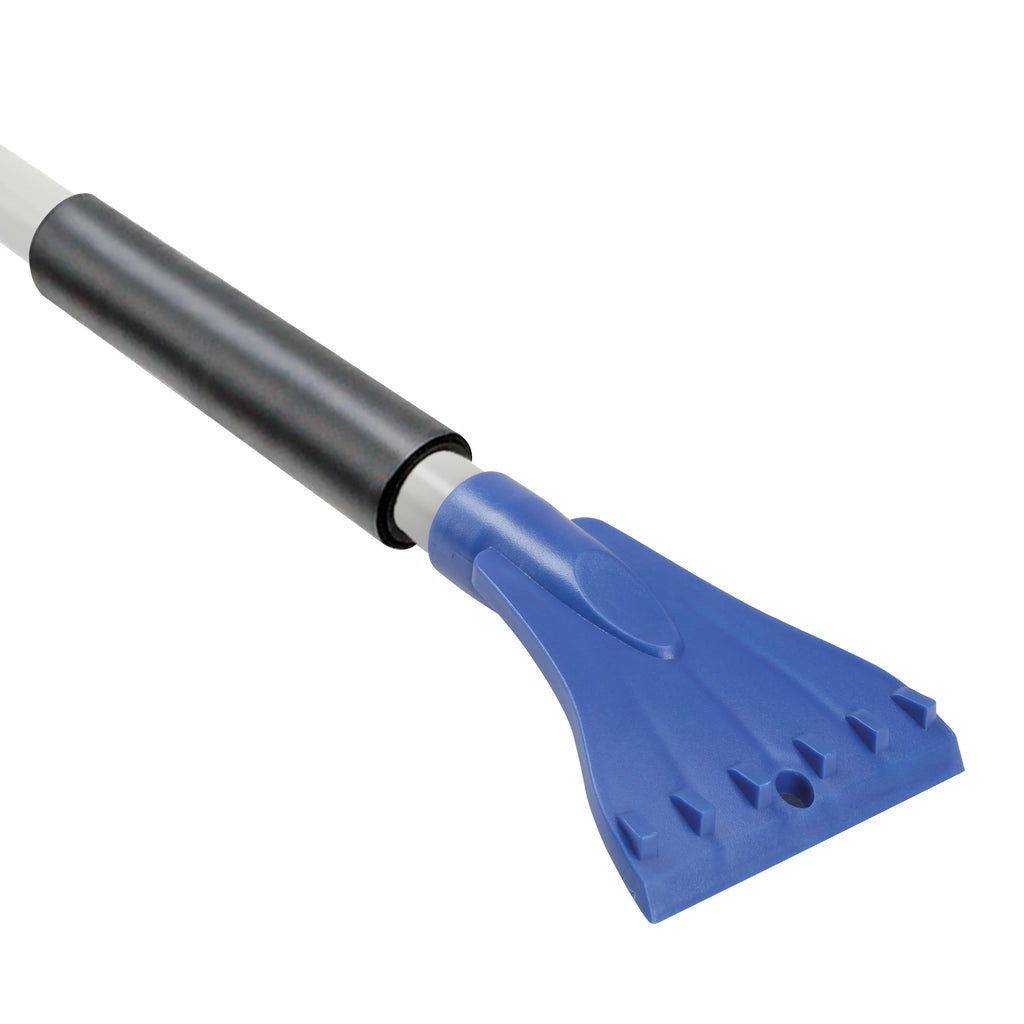 4-in-1 Telescoping Snow Broom with Ice Scraper and LED Lights S34378