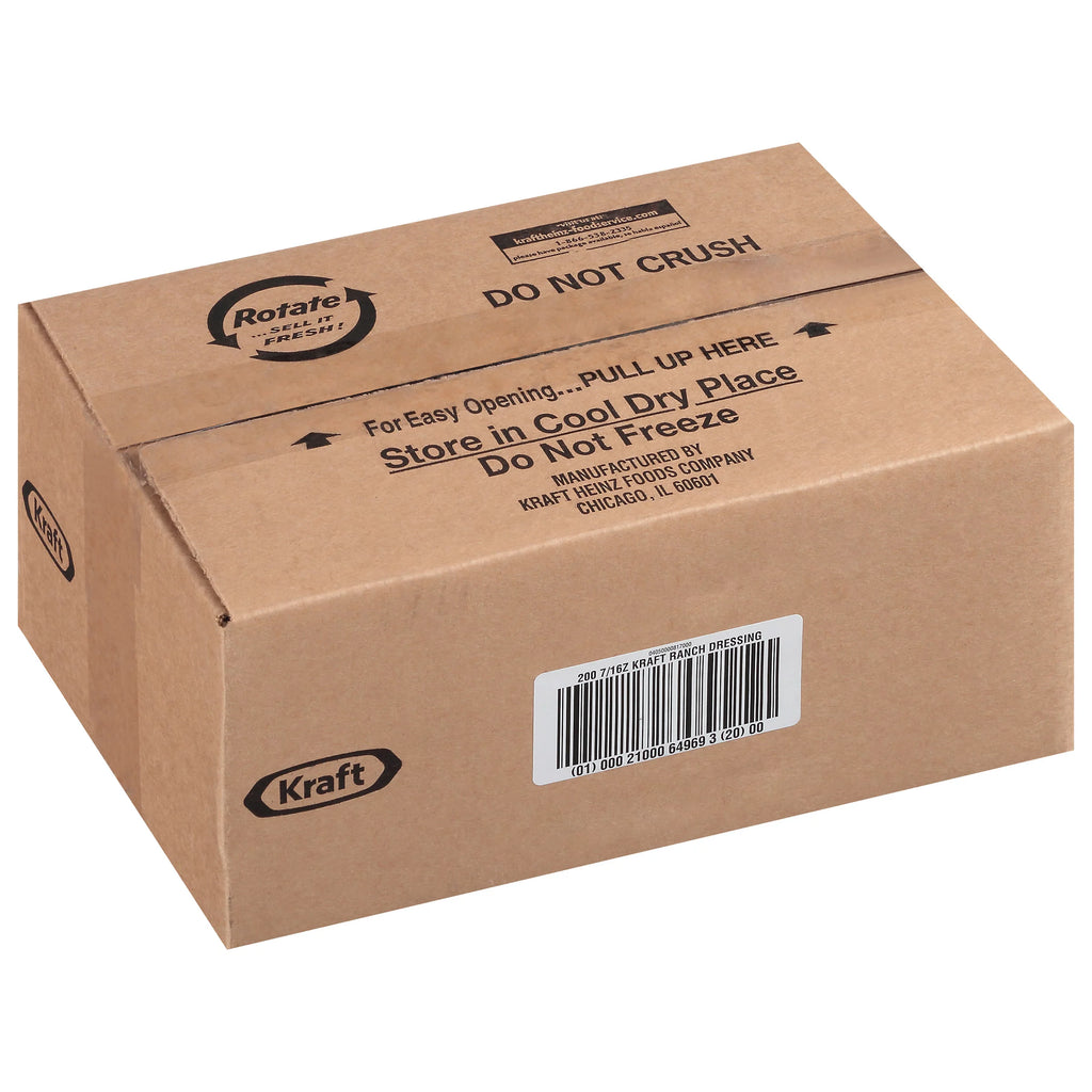 0.44 oz. Ranch Salad Dressing Packets, 200 per case N982