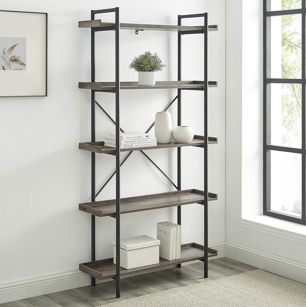 5-Shelf Metal Bookcase N85544