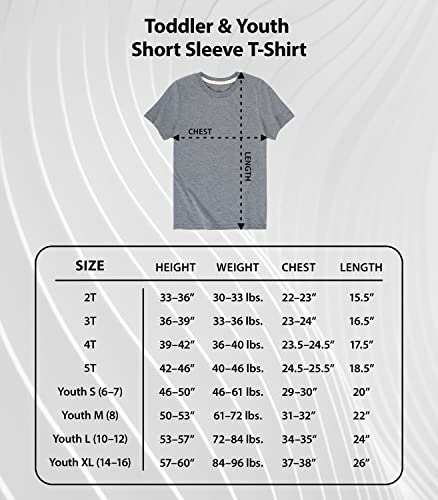 Toddler and Youth Short Sleeve Graphic T-Shirt X954