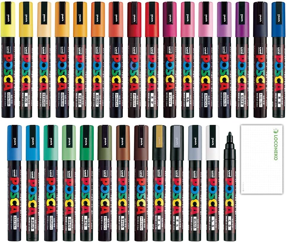 29 Colors 2.2mm Paint Marker Set Y7632