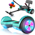 6.5" Self Balancing Scooter with Seat Attachment and Bluetooth LED Lights Z6269