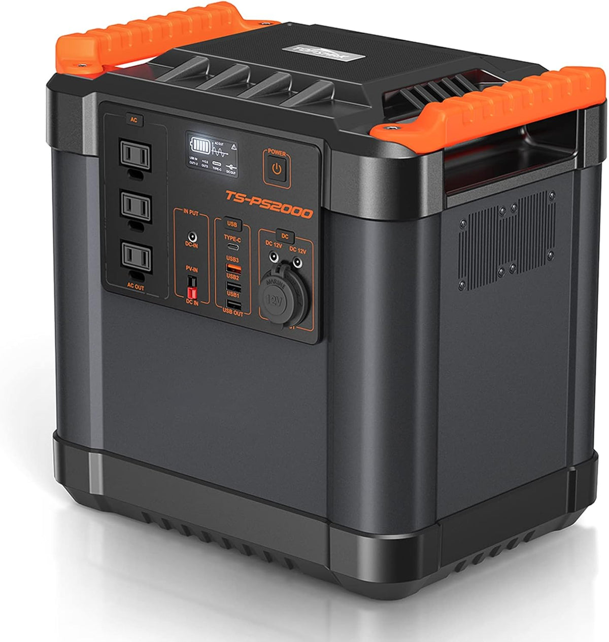 2200Wh Portable Power Station with 3 AC Outlets K398