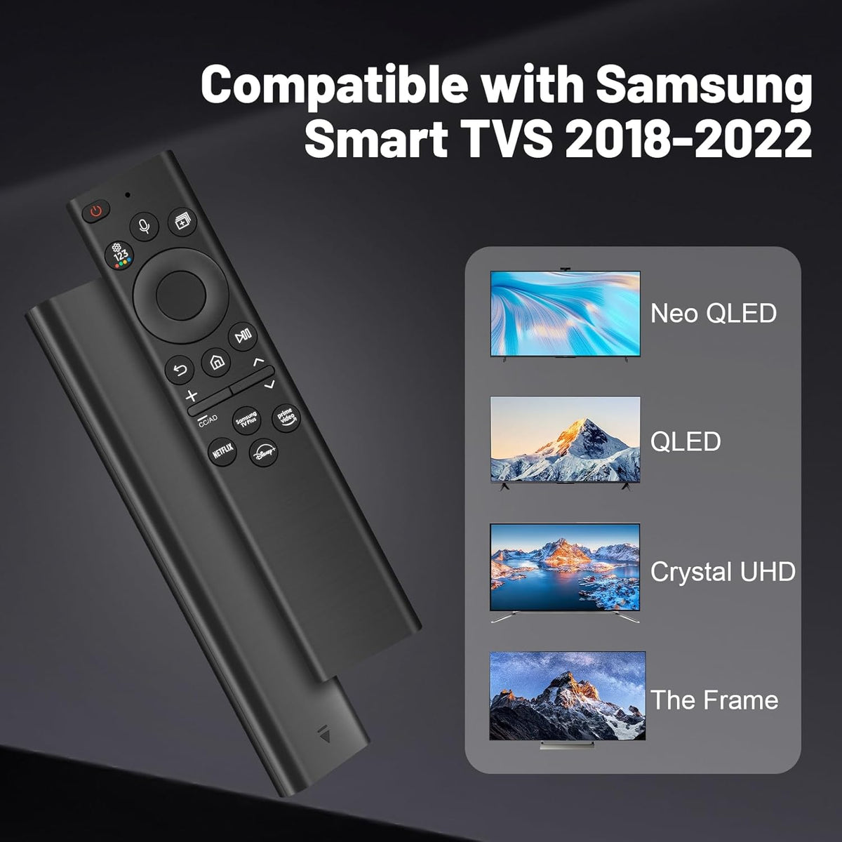 Replacement Voice Remote for Samsung Smart TVs N2113