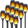 12 Pack Solar Torch Light with Flickering Flame M631