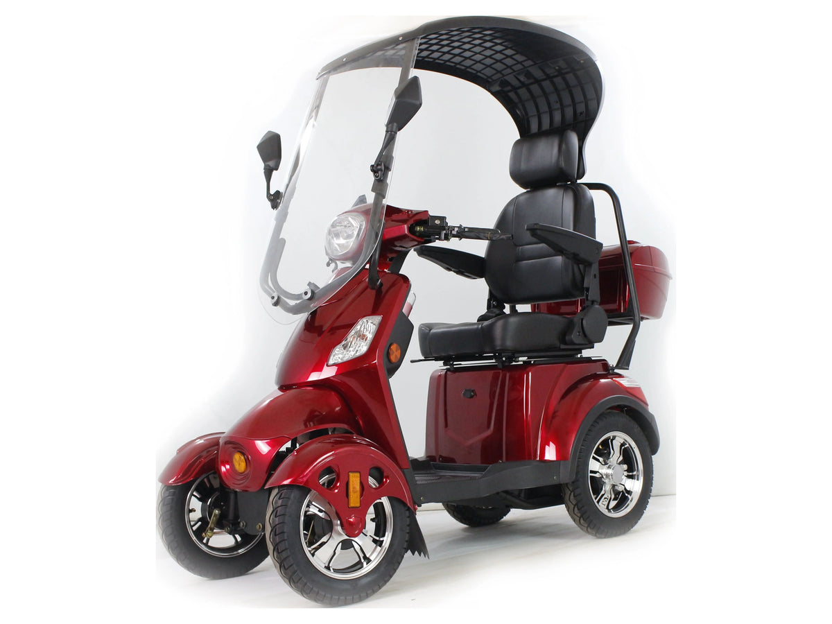 Adult Electric Mobility Scooter with Detachable Roof Canopy V19646