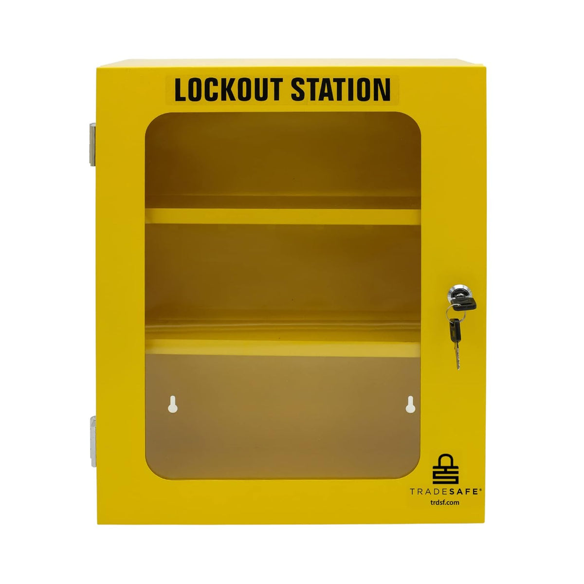 Lockout Tagout Storage Cabinet, 70 Piece, Wall-Mountable, Pack of 2 S58207