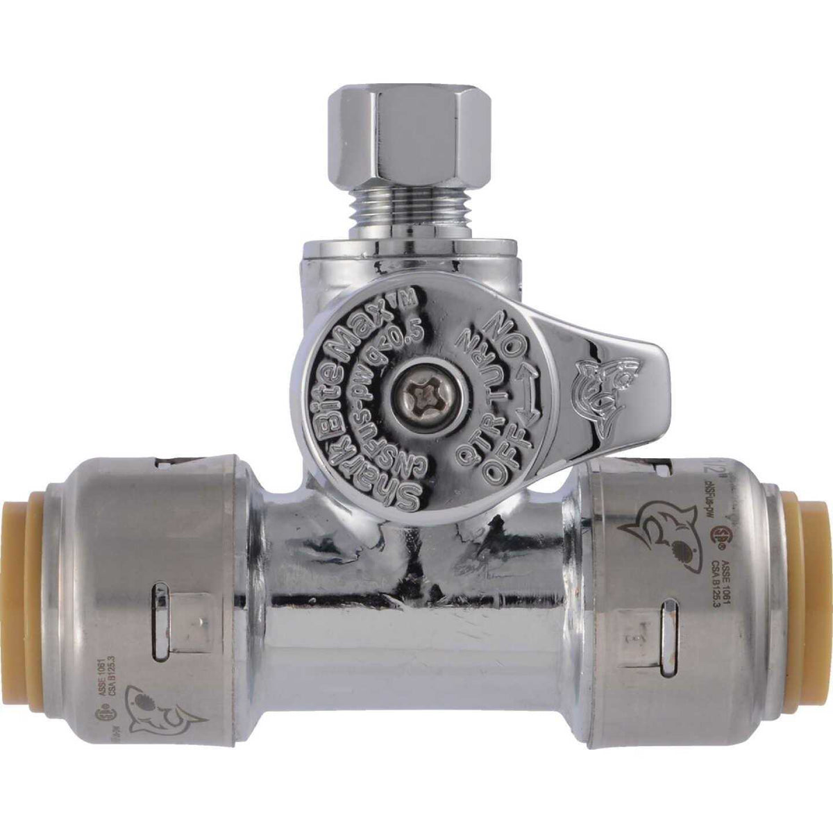 Push-to-Connect Tee 1/2 In. x 1/2 In. x 1/4 I5277