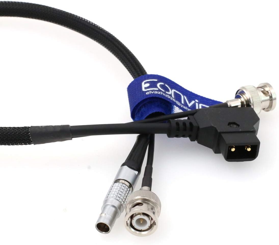 D-tap to 2 Pin BNC Power Video Cable Q52588